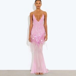 Rat & Boa Hydra Dress – Pink – Size XS